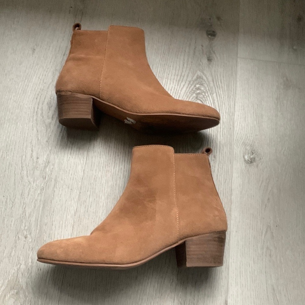 Witchery suede boots camel suede size‎ 38 western casual leather